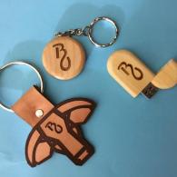 Laser Etched Key Chains